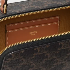 VANITY BOX in TRIOMPHE CANVAS AND CALFSKIN