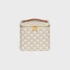 Vanity Case in Triomphe Canvas and Calfskin