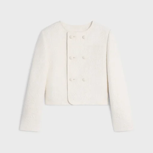 verneuil boutis jacket in wool and silk