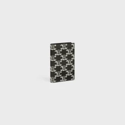 VERTICAL CARD HOLDER in Triomphe canvas two-tone