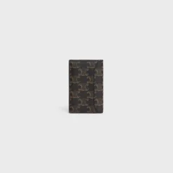 VERTICAL CARD HOLDER in Triomphe Canvas