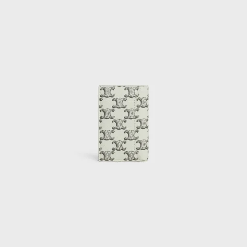 VERTICAL CARD HOLDER in Triomphe Canvas