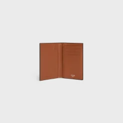 VERTICAL CARD HOLDER in TRIOMPHE CANVAS SUNSET