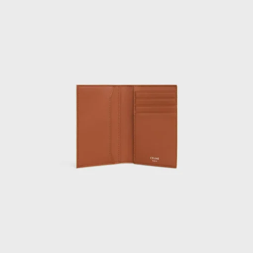 VERTICAL CARD HOLDER in Triomphe Canvas