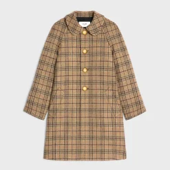 Victoire mac in Prince of Wales wool
