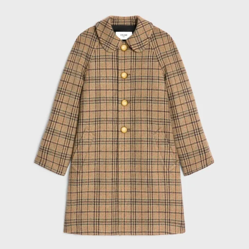 Victoire mac in Prince of Wales wool