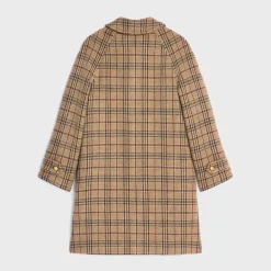 Victoire mac in Prince of Wales wool
