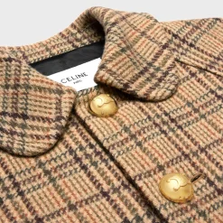 Victoire mac in Prince of Wales wool
