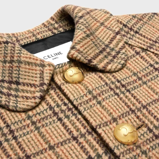 Victoire mac in Prince of Wales wool