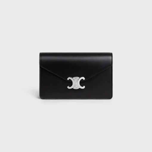 WALLET ON CHAIN MARGO in Shiny calfskin
