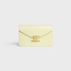 WALLET ON CHAIN MARGO in Shiny calfskin