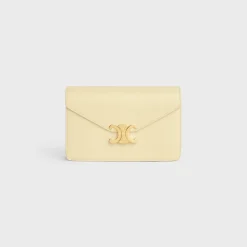 WALLET ON CHAIN MARGO in Shiny calfskin