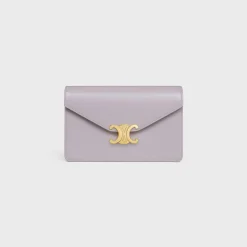 WALLET ON CHAIN MARGO in Shiny calfskin