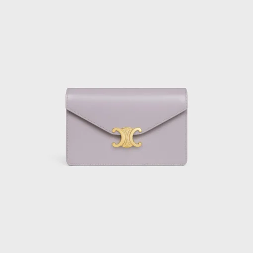 WALLET ON CHAIN MARGO in Shiny calfskin