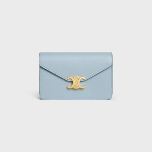 WALLET ON CHAIN MARGO in Shiny calfskin