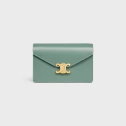 WALLET ON CHAIN MARGO in Shiny calfskin