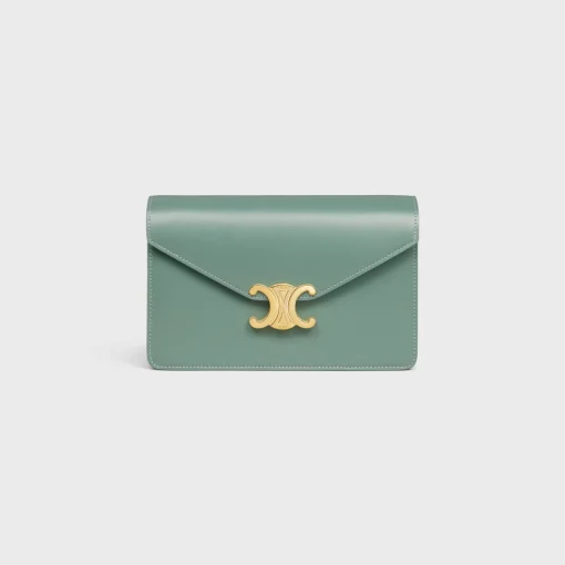 WALLET ON CHAIN MARGO in Shiny calfskin