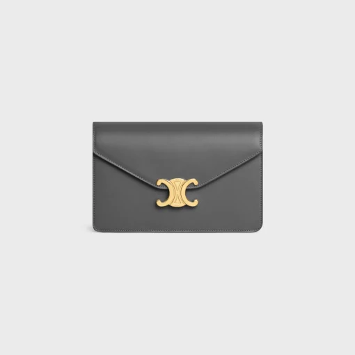 WALLET ON CHAIN MARGO in Shiny calfskin