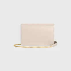 WALLET ON CHAIN MARGO in Shiny calfskin