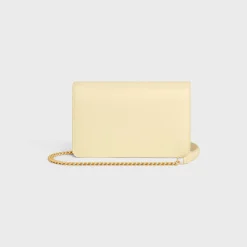 WALLET ON CHAIN MARGO in Shiny calfskin