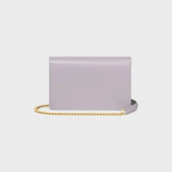 WALLET ON CHAIN MARGO in Shiny calfskin
