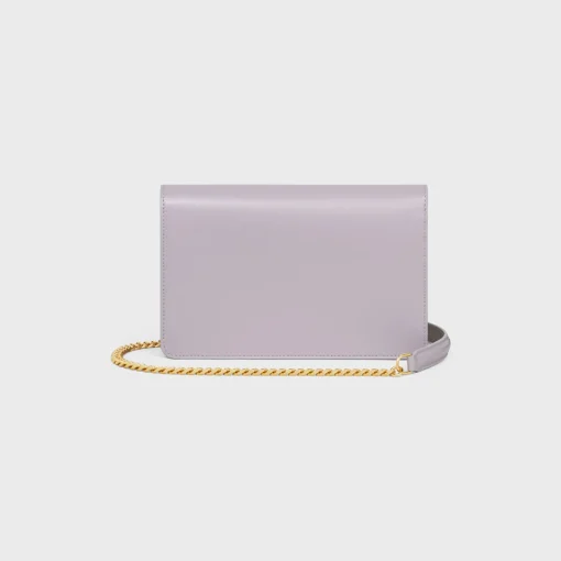WALLET ON CHAIN MARGO in Shiny calfskin