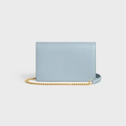 WALLET ON CHAIN MARGO in Shiny calfskin