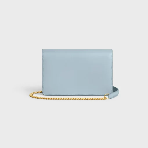 WALLET ON CHAIN MARGO in Shiny calfskin