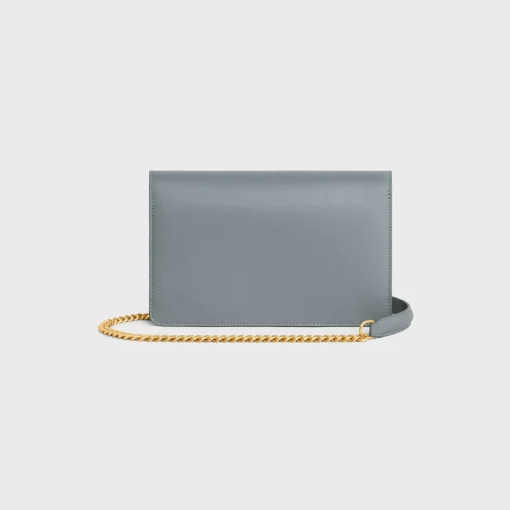 WALLET ON CHAIN MARGO in Shiny calfskin