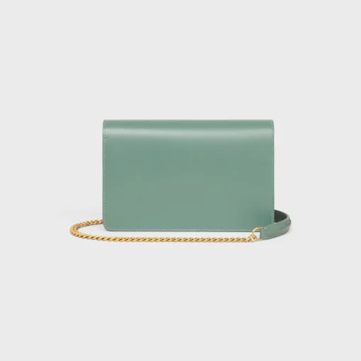 WALLET ON CHAIN MARGO in Shiny calfskin