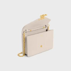 WALLET ON CHAIN MARGO in Shiny calfskin