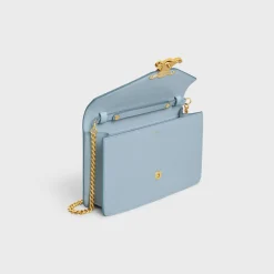WALLET ON CHAIN MARGO in Shiny calfskin