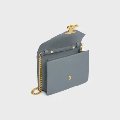 WALLET ON CHAIN MARGO in Shiny calfskin