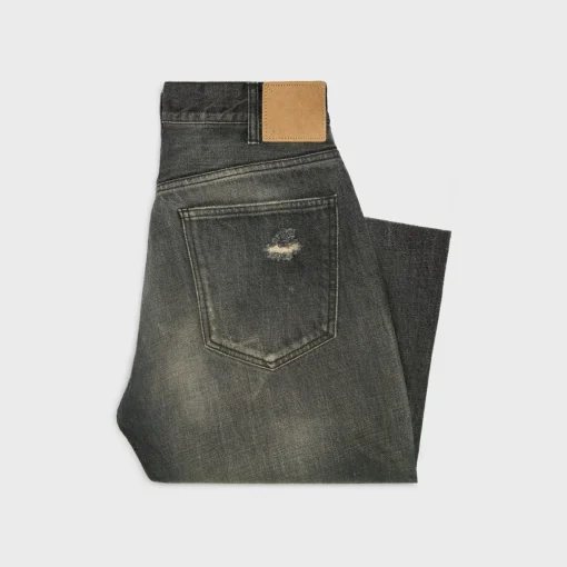 wesley jeans in black paradiso wash denim