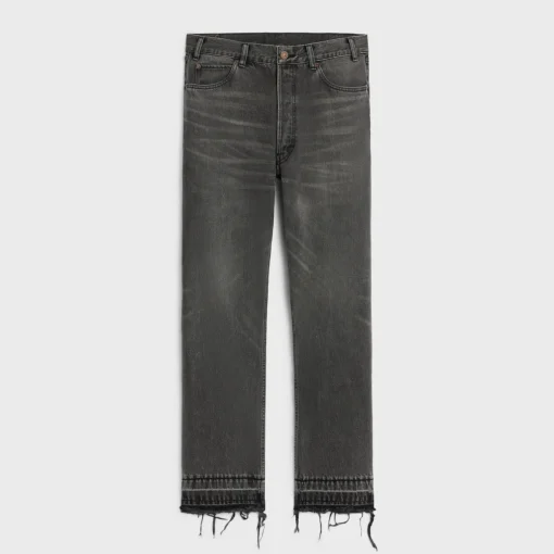wesley jeans in vintage black wash denim
