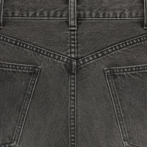 wesley jeans in vintage black wash denim