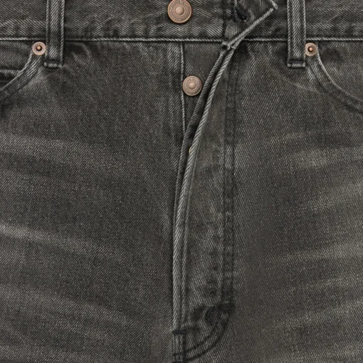 wesley jeans in vintage black wash denim