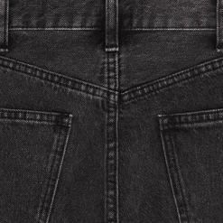 Wesley shorts in charcoal wash denim