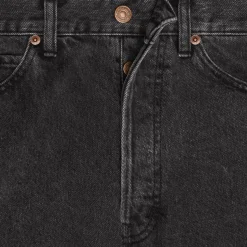 Wesley shorts in charcoal wash denim