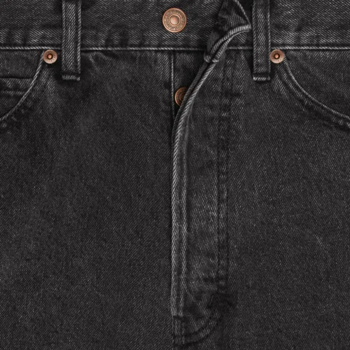 Wesley shorts in charcoal wash denim